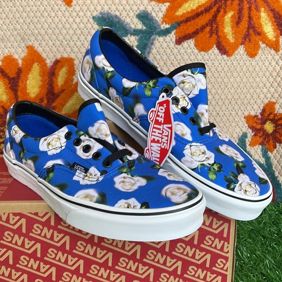 Vans Era Romantic Floral Lapis Blue / True White Men’s sneakers - Picture 5 of 16